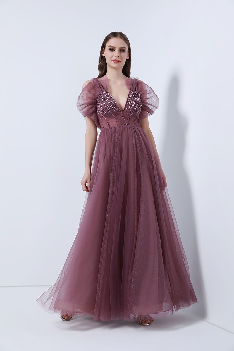 Sequin embellishment bustier dress