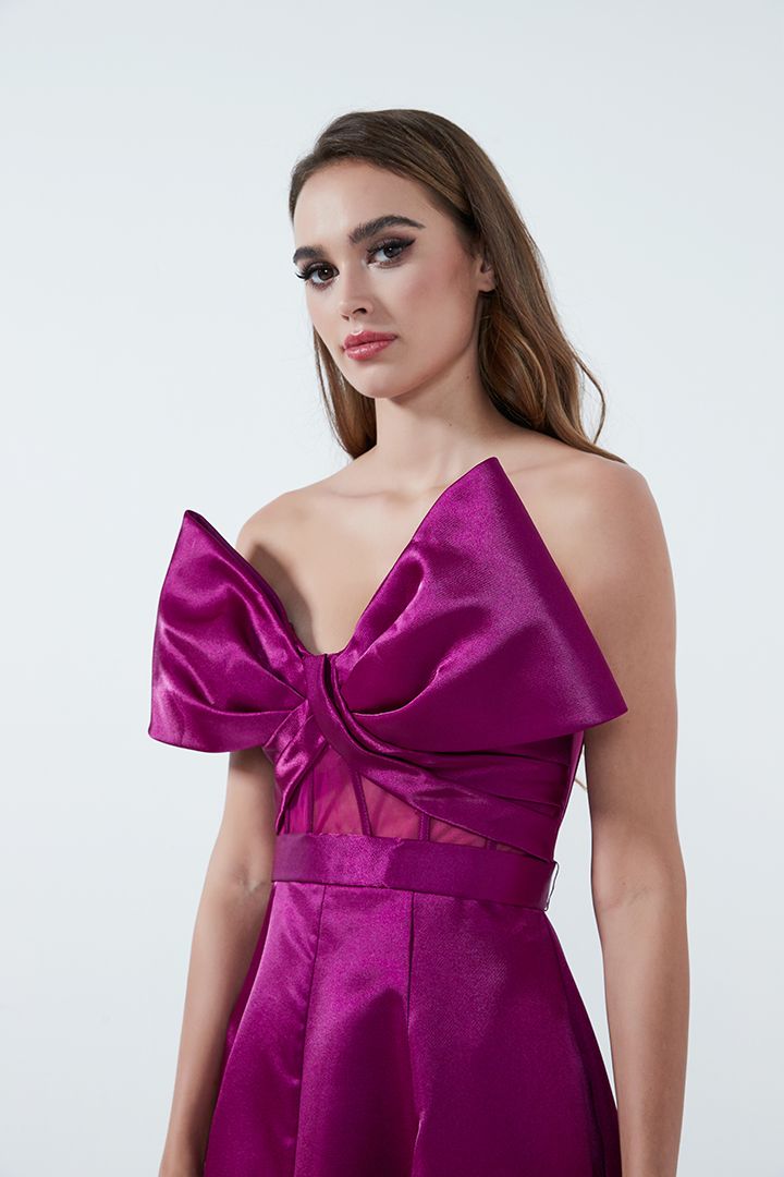 Statement bow dress