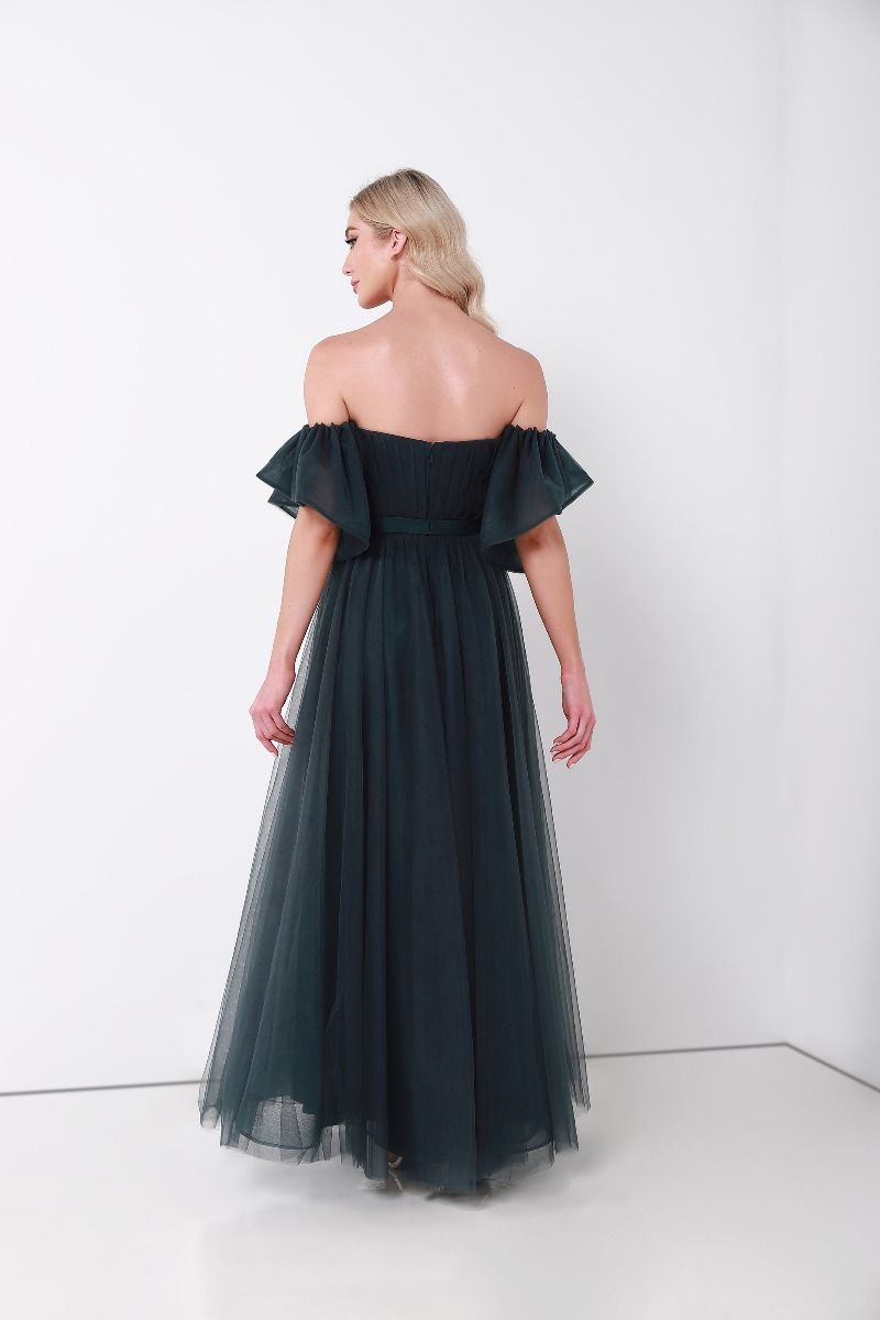 Statement off-shoulder dress